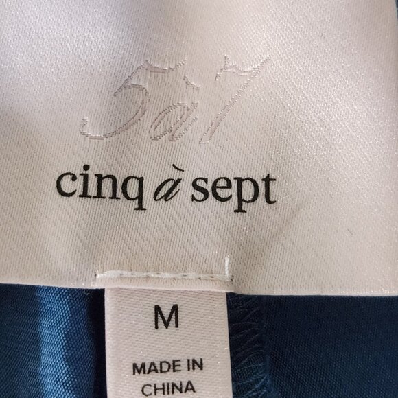 Cinq A Sept Nitsan parachute light blue pants Sz M 5 pockets - Picture 9 of 13